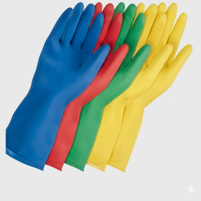 RUBBER HAND GLOVES
