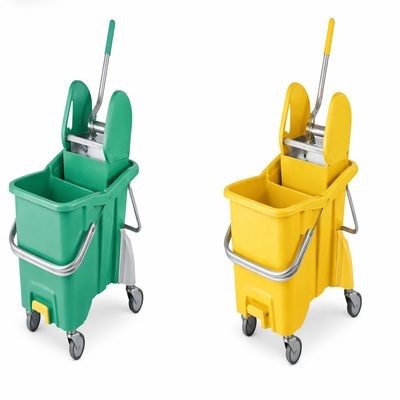 SINGLE BUCKET TROLLEY PARTITION ACTION PRO 30 L