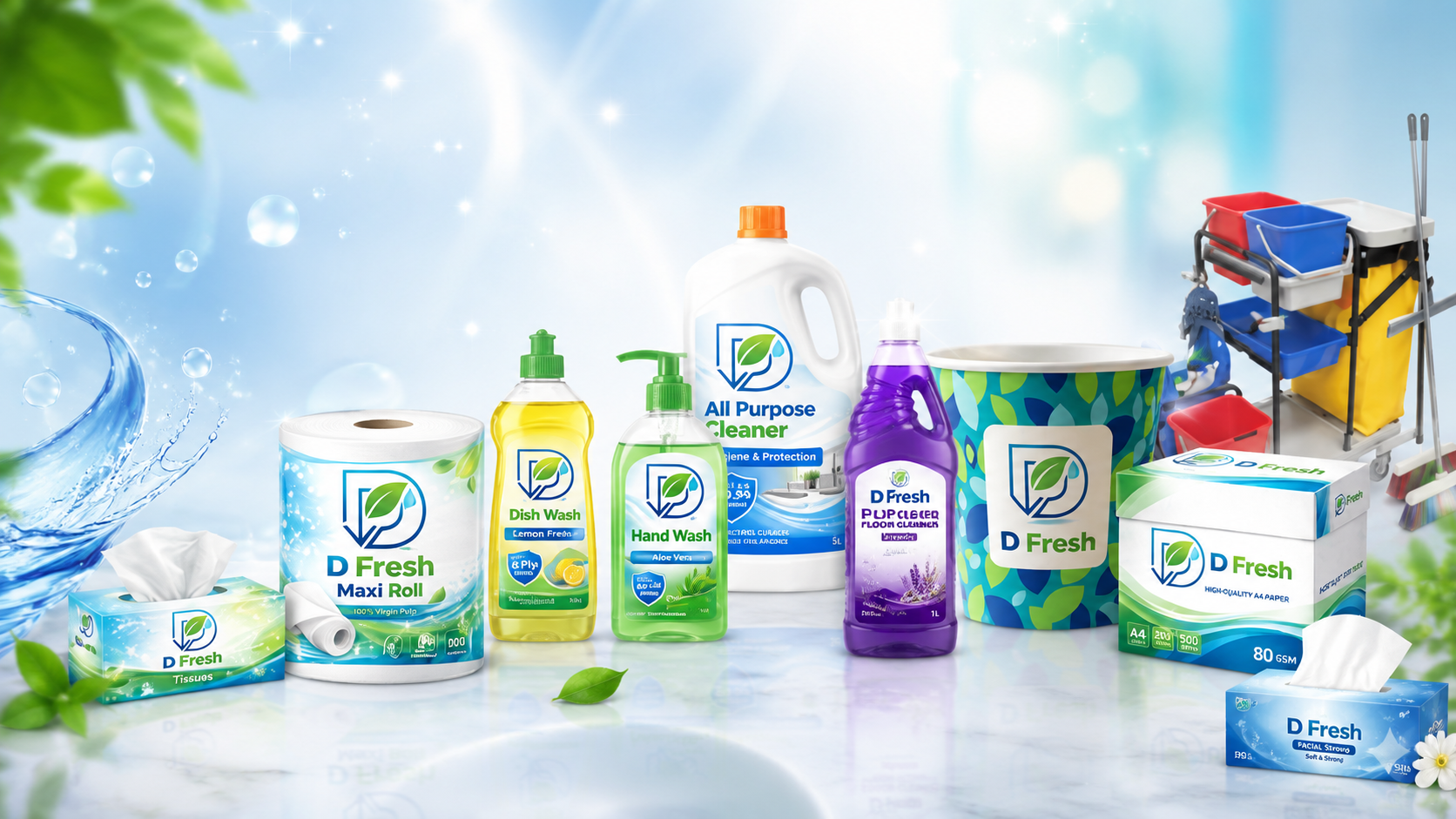 Best Cleaning Products Supplier in Doha Qatar